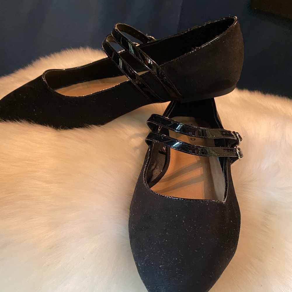 Torrid Velvet Mary Janes (pointy)